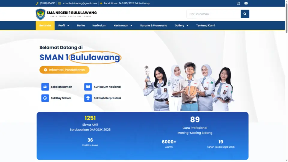 website sekolah