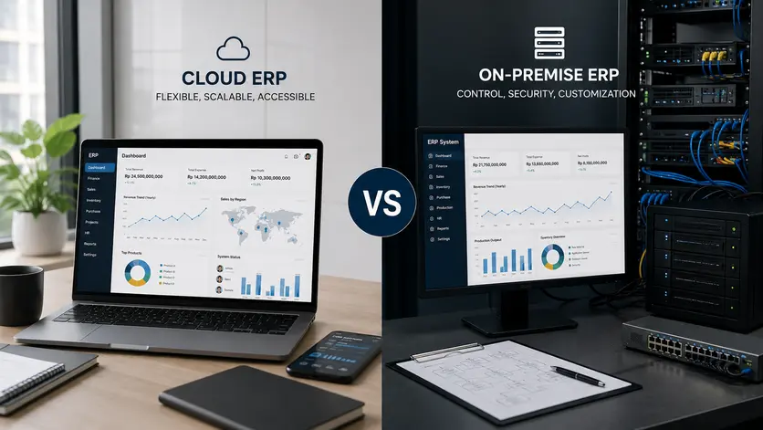 erp cloud vs on premise
