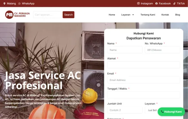 jasa website kalimantan