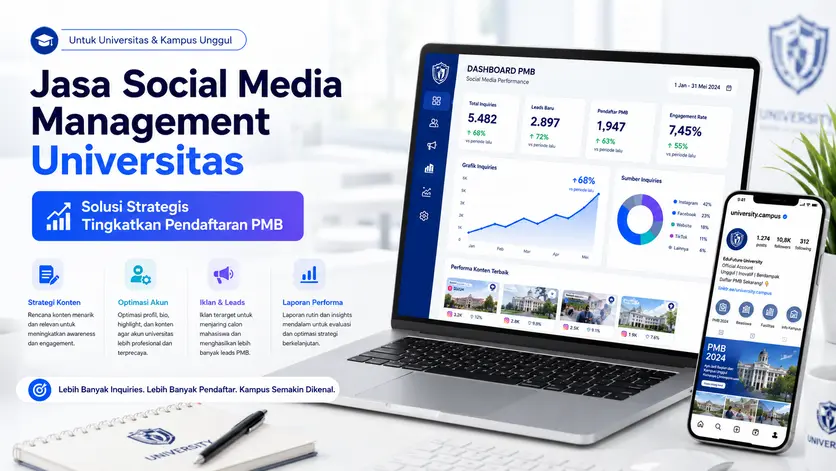 jasa social media management universitas